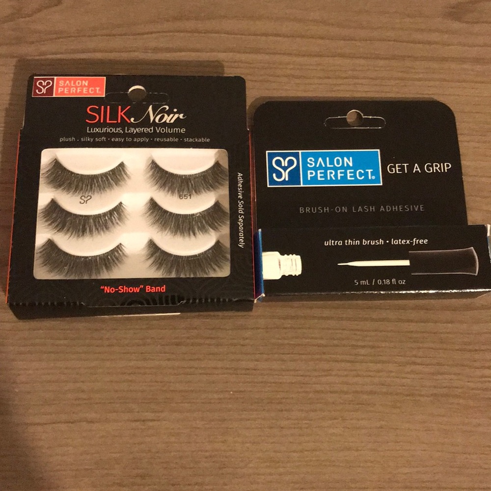 Salon Perfect Lashes and Lash Adhesive